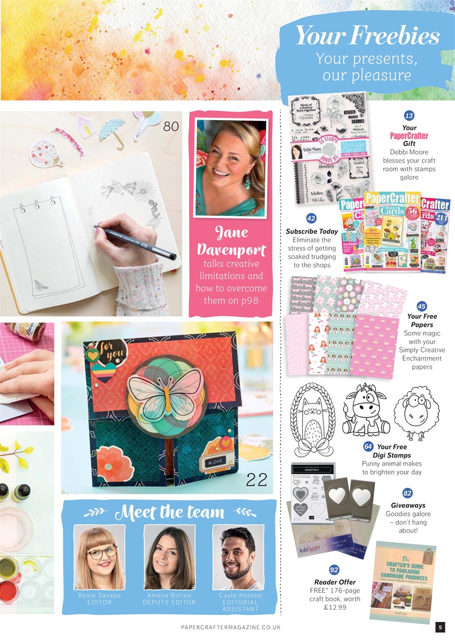 PaperCrafter Preview Pages