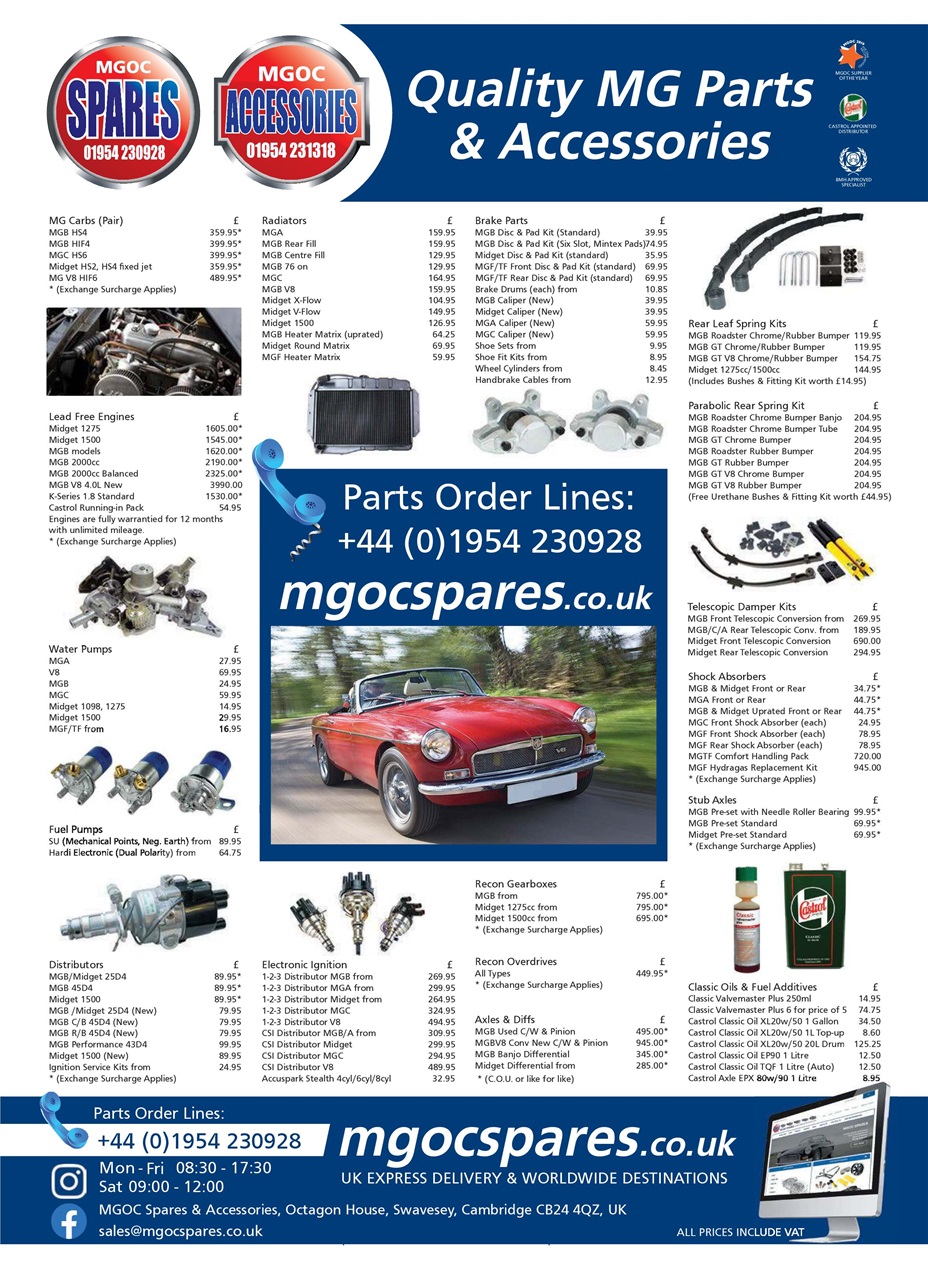 MG Enthusiast Preview Pages