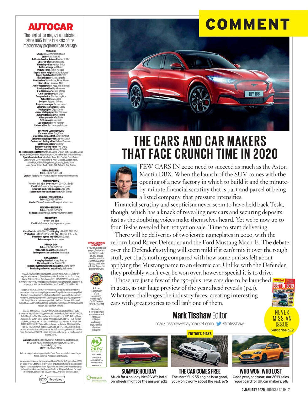 Autocar Preview Pages