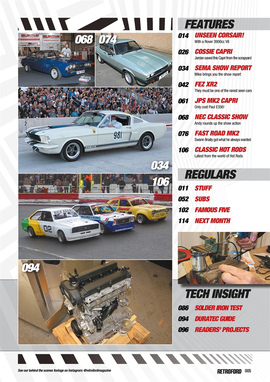 Retro Ford Preview Pages