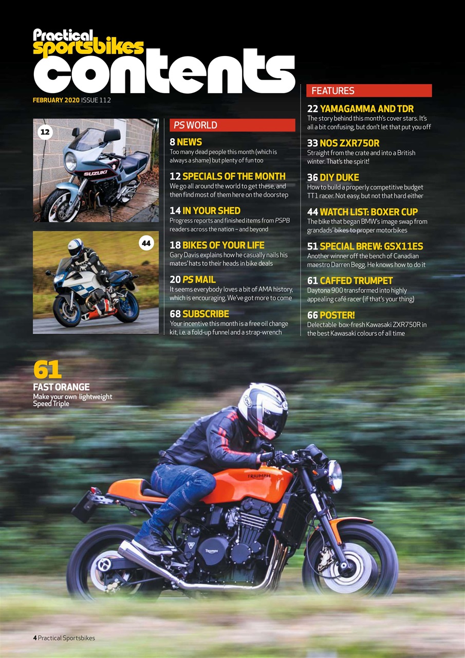 Practical Sportsbikes Preview Pages
