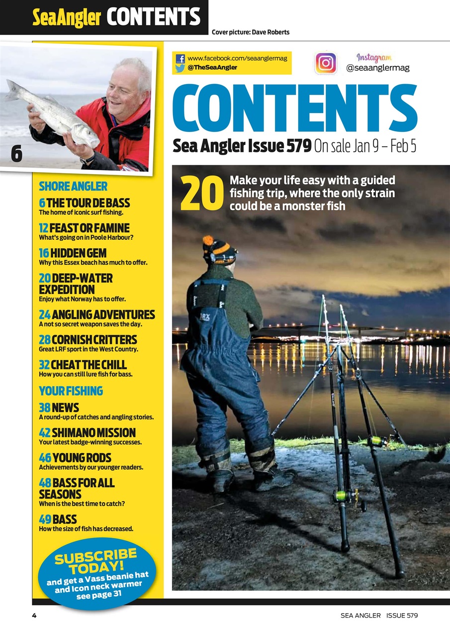 Sea Angler Preview Pages