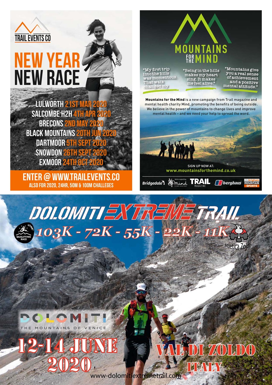 Trail Running Preview Pages