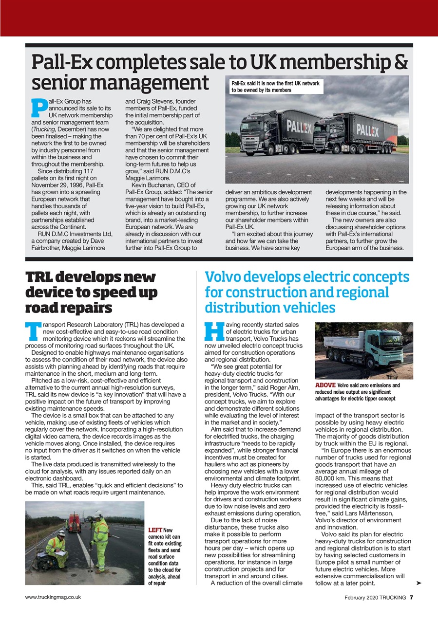Trucking Magazine Preview Pages