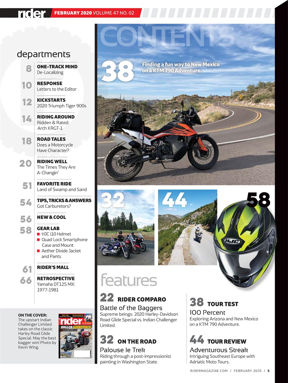 Rider Magazine Preview Pages