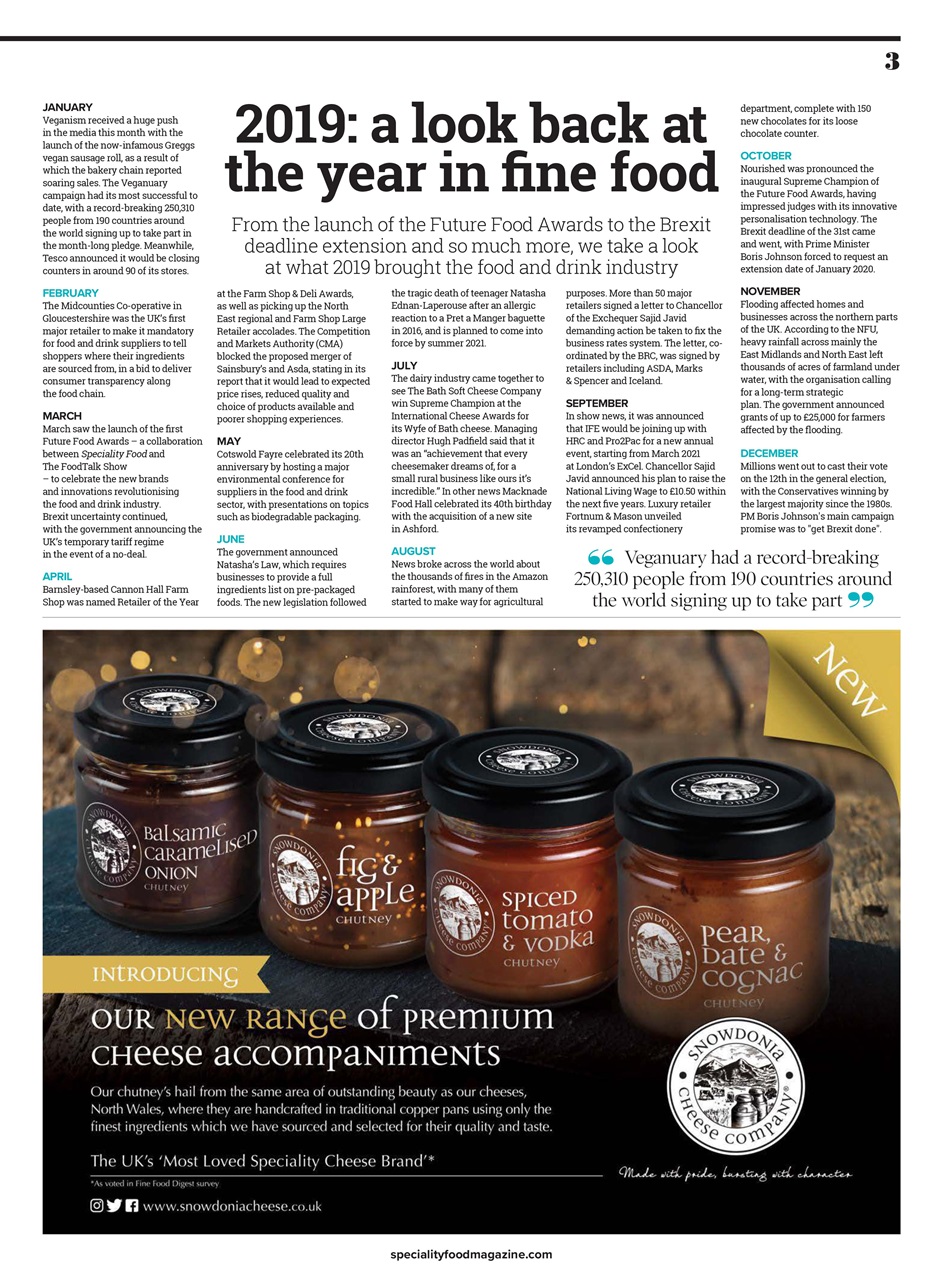 Speciality Food Preview Pages