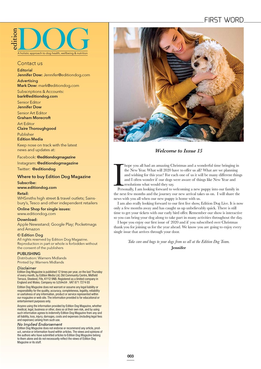 Edition Dog Preview Pages