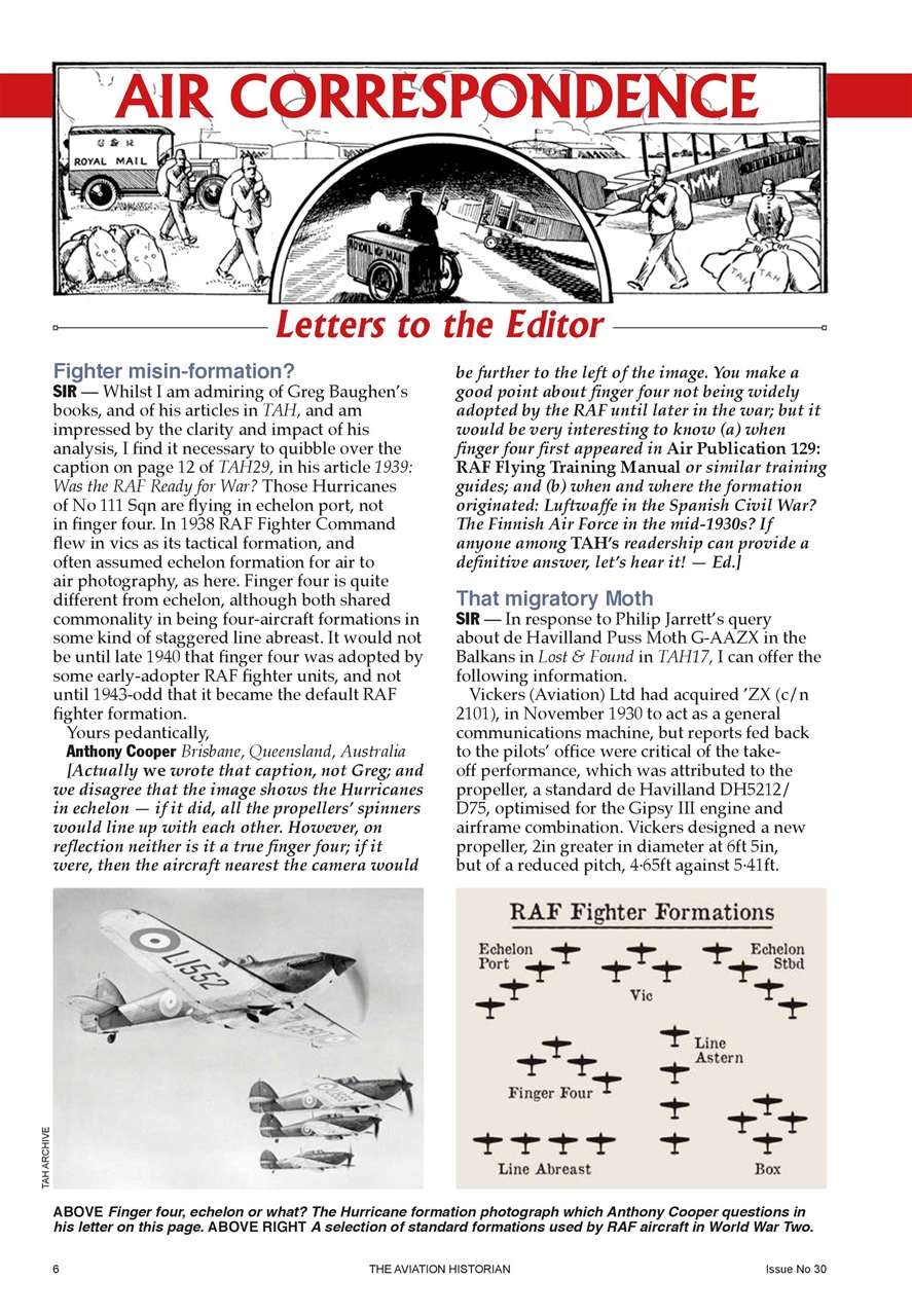 The Aviation Historian Magazine Preview Pages