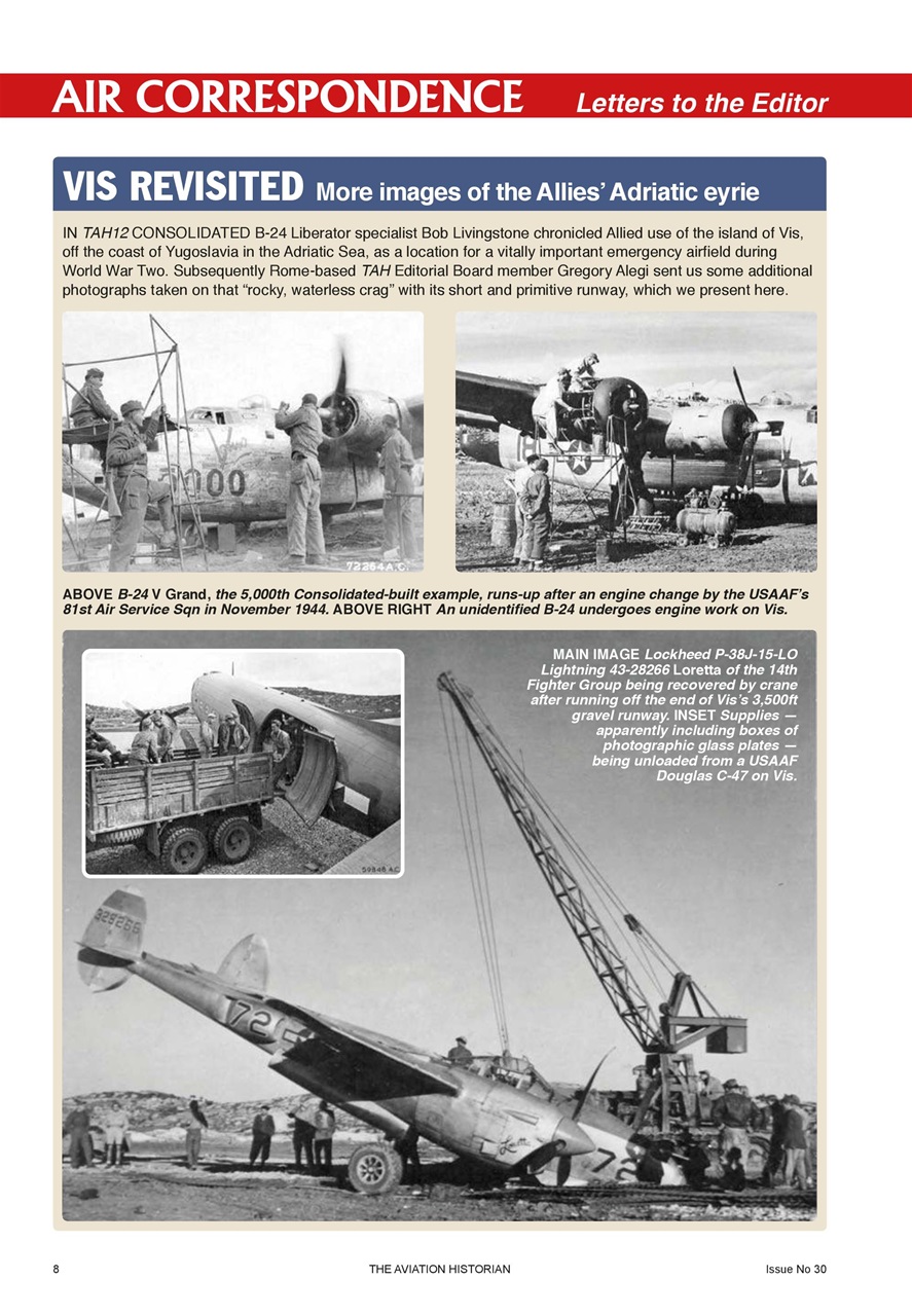 The Aviation Historian Magazine Preview Pages