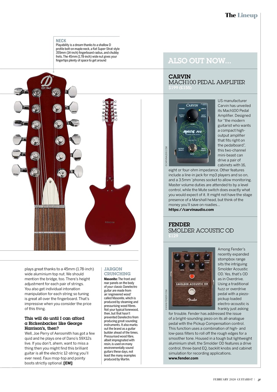 Guitarist Preview Pages
