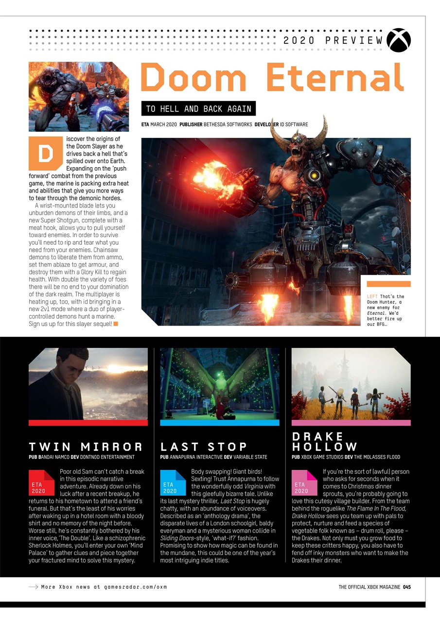 Official Xbox Magazine (UK Edition) Preview Pages