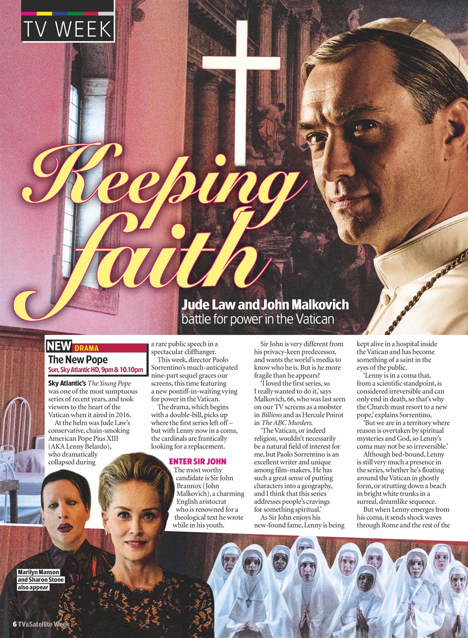 TV & Satellite Week Preview Pages