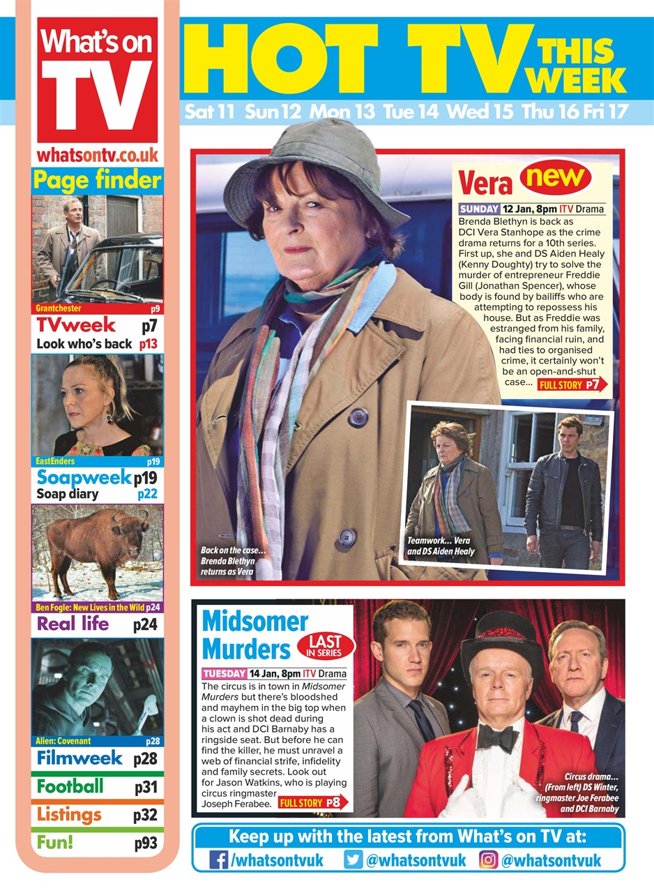 What's on TV Preview Pages