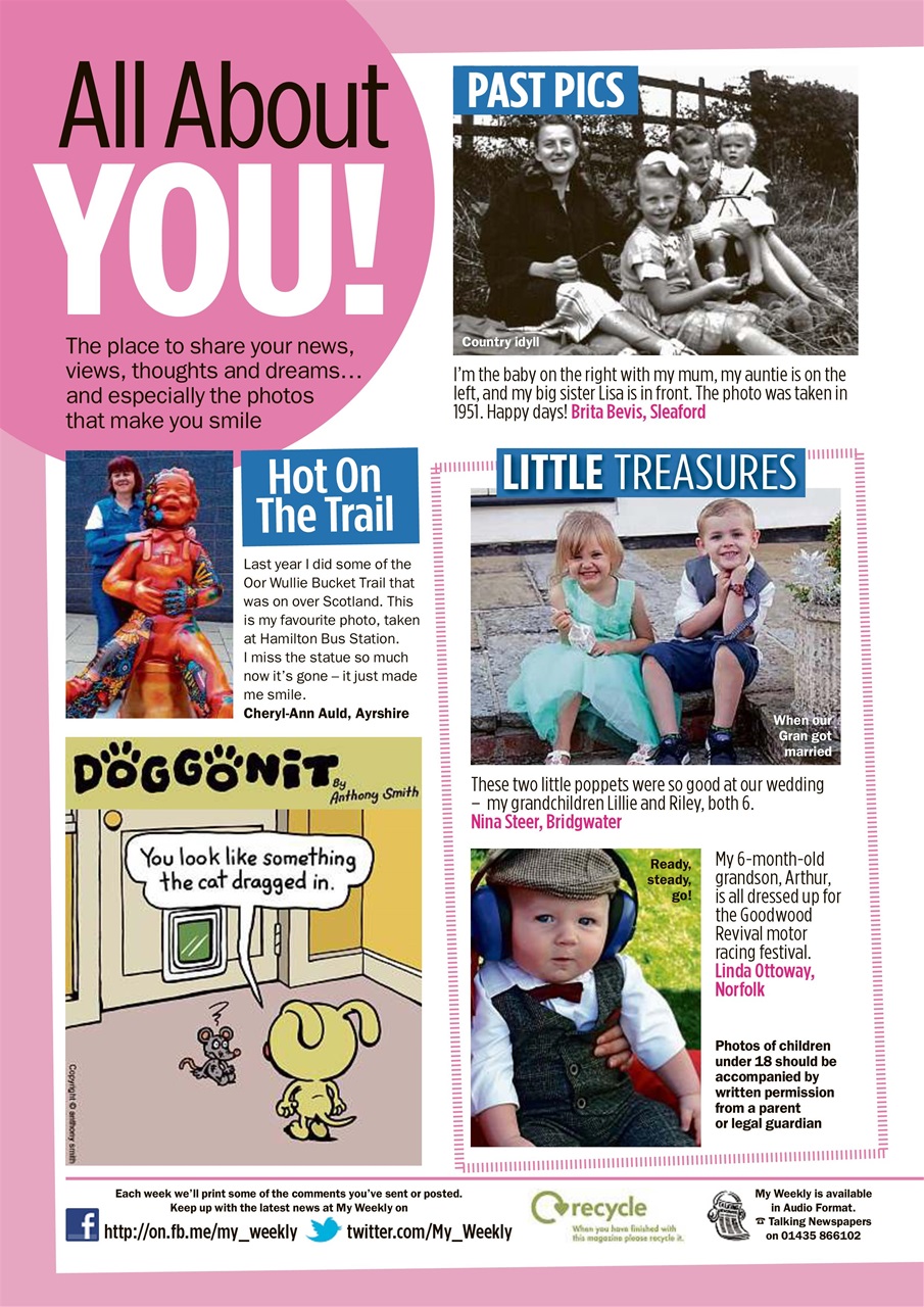 My Weekly Preview Pages