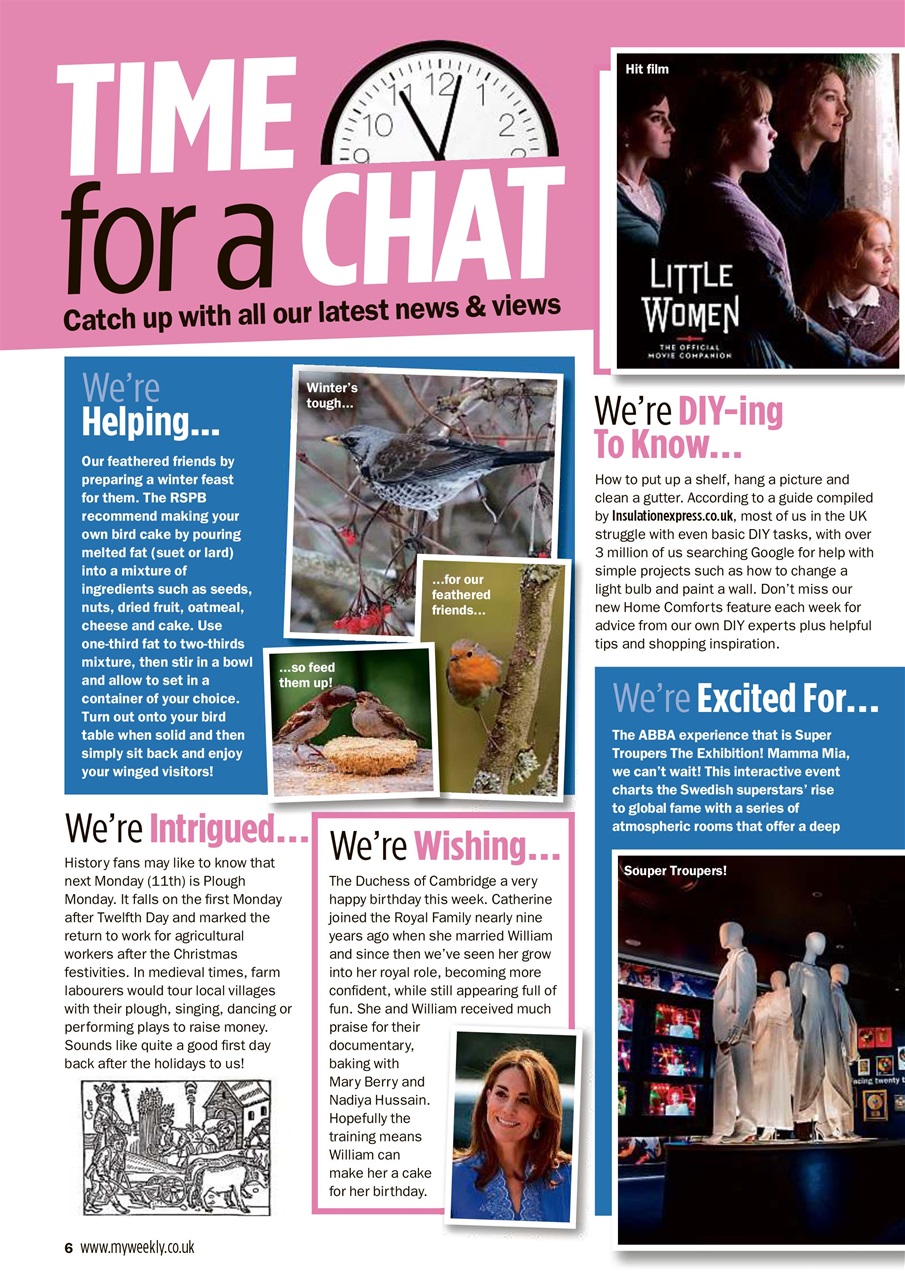 My Weekly Preview Pages