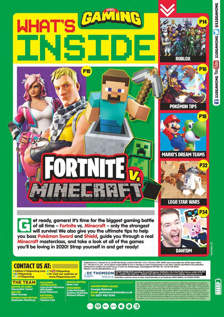 110% Gaming Preview Pages