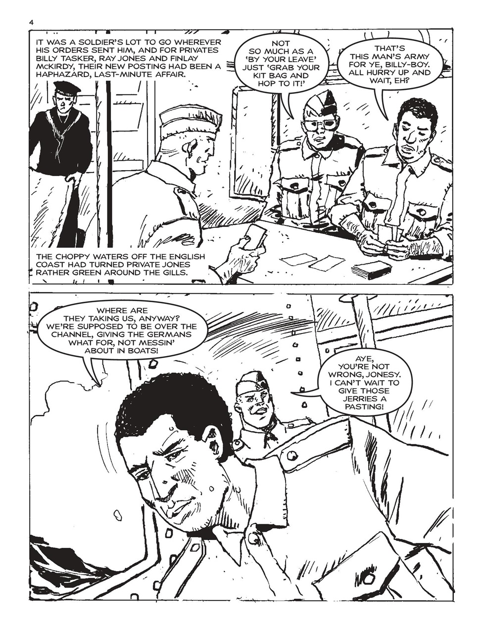Commando Preview Pages