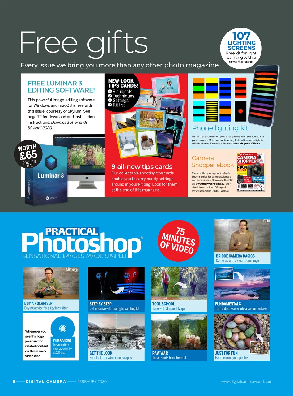 Digital Camera Magazine Preview Pages