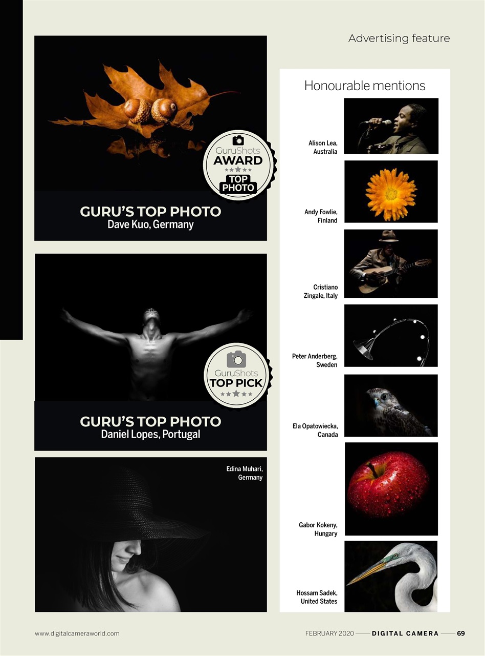 Digital Camera Magazine Preview Pages