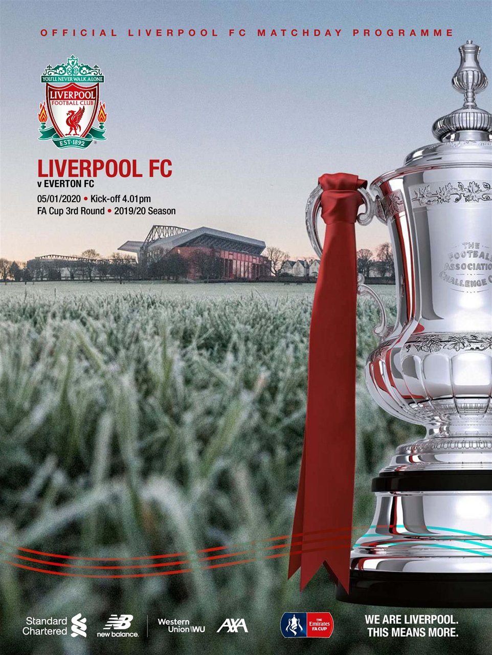 Liverpool FC Programmes Preview Pages