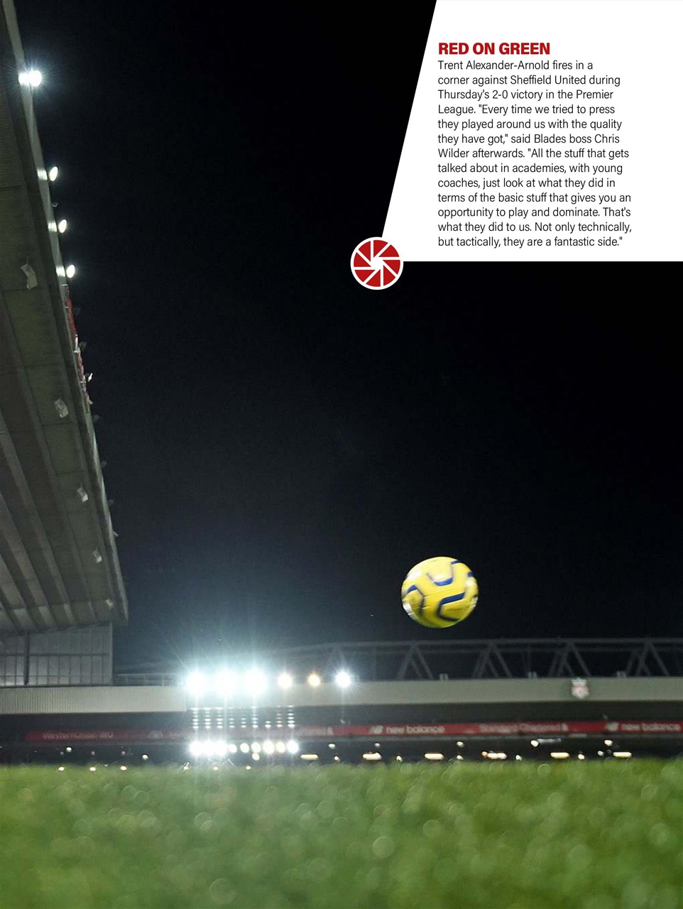Liverpool FC Programmes Preview Pages