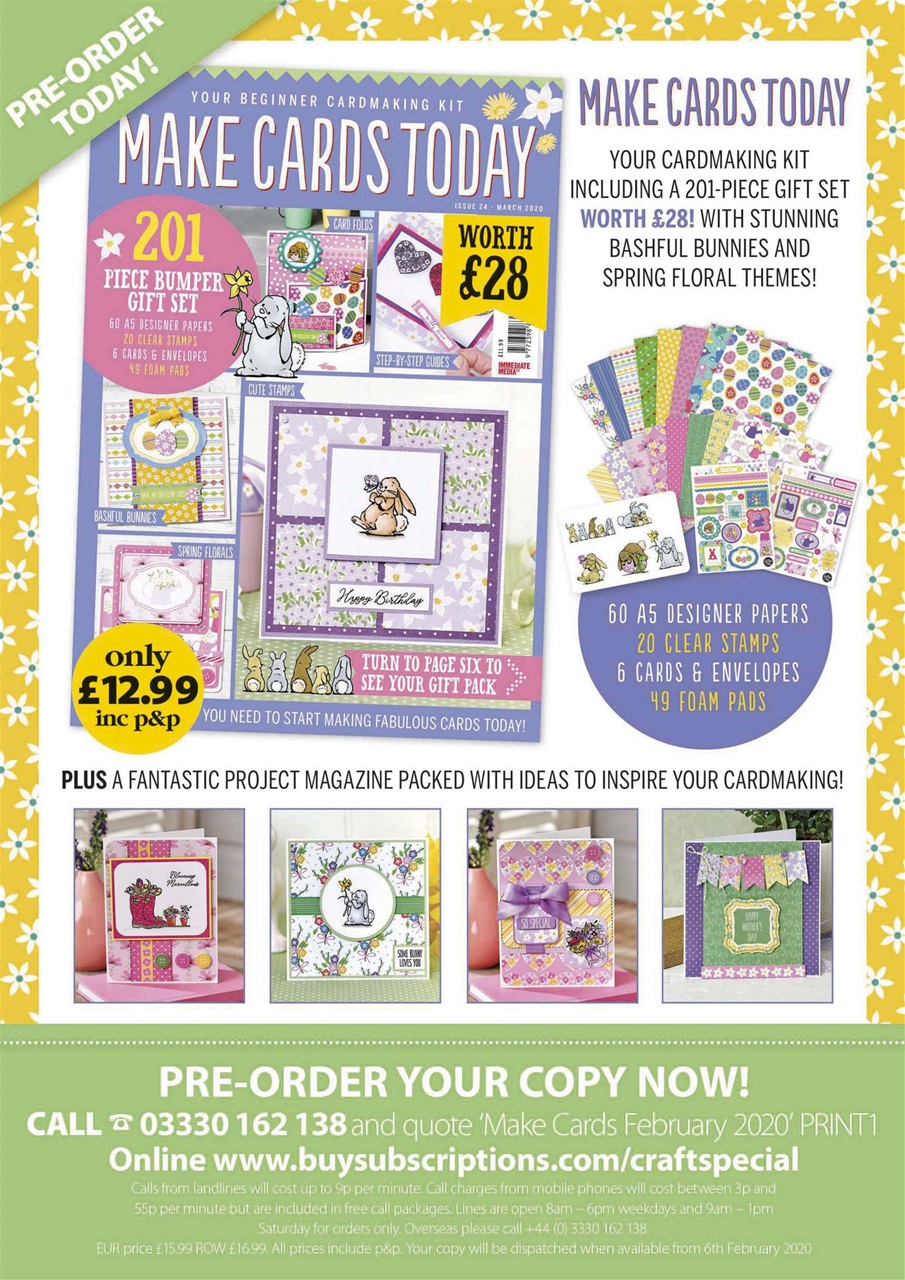 Cardmaking & Papercraft Preview Pages
