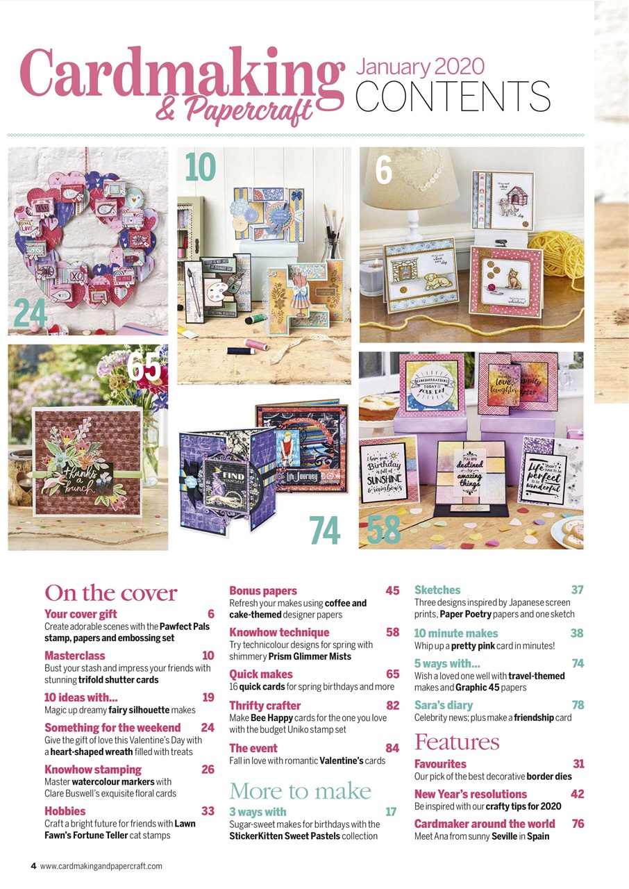 Cardmaking & Papercraft Preview Pages