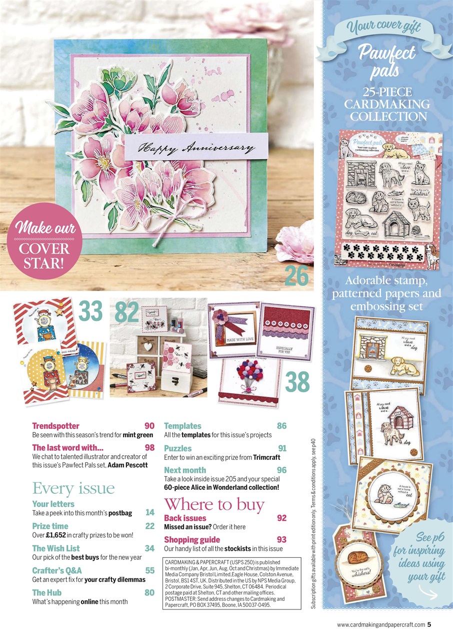 Cardmaking & Papercraft Preview Pages