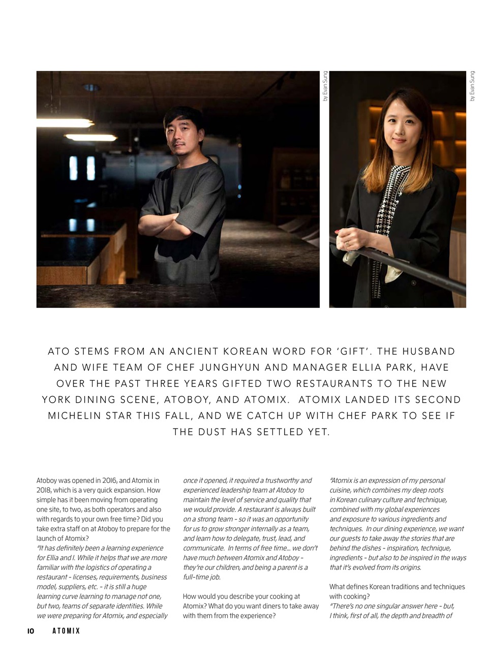 Chef & Restaurant USA Magazine Preview Pages