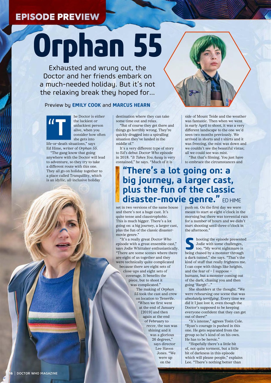 Doctor Who Magazine Preview Pages