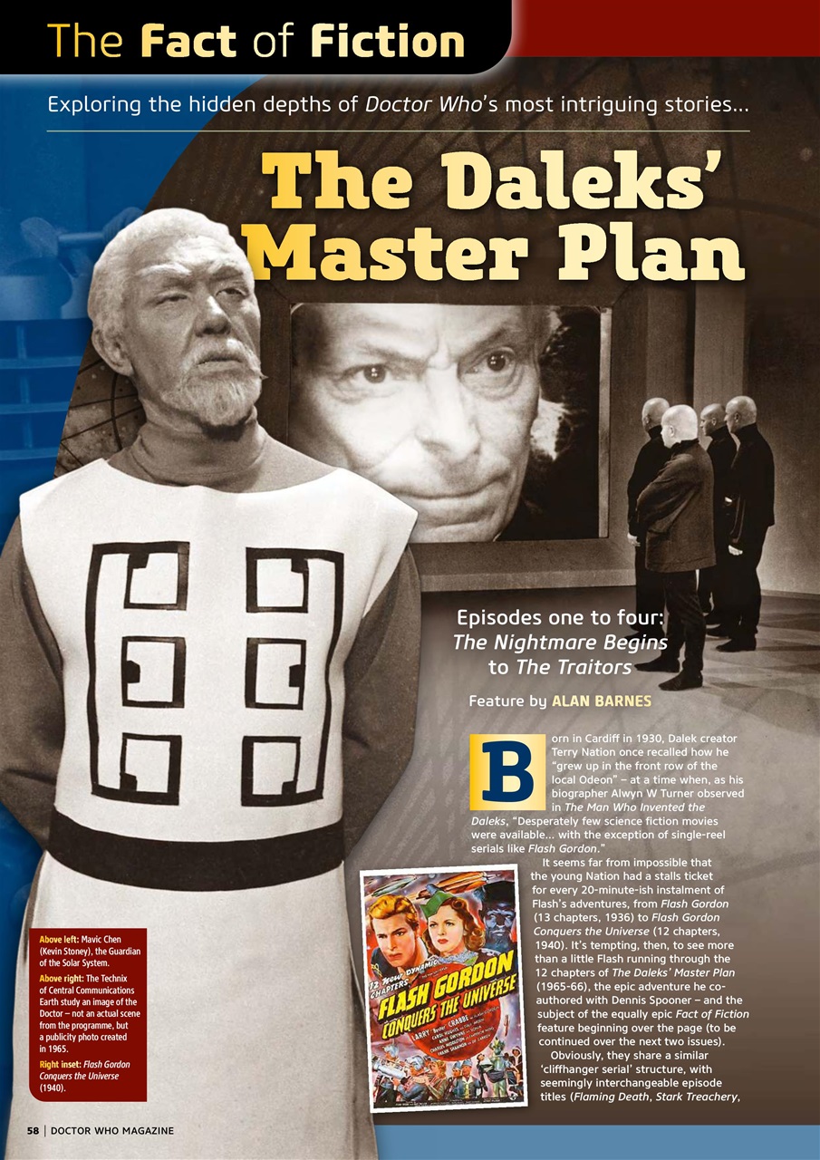 Doctor Who Magazine Preview Pages