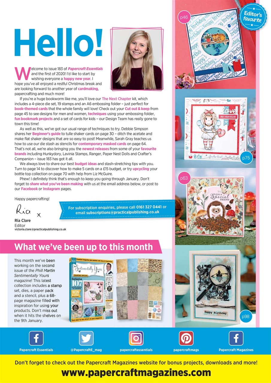 Papercraft Essentials Preview Pages