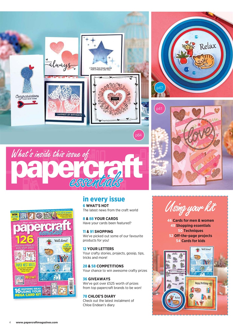 Papercraft Essentials Preview Pages