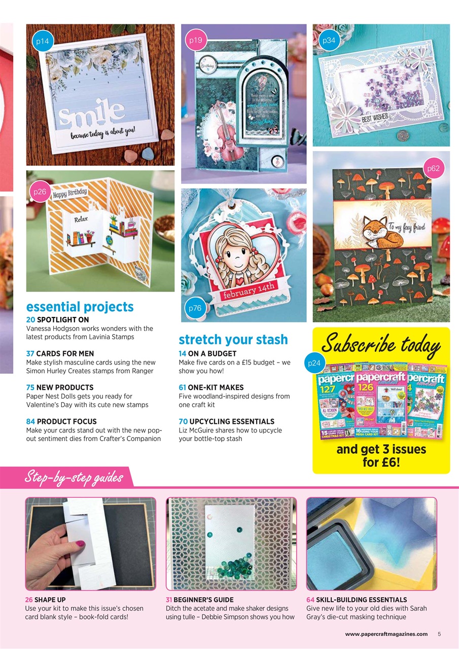Papercraft Essentials Preview Pages