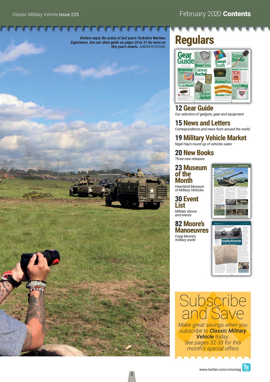 Classic Military Vehicle Preview Pages