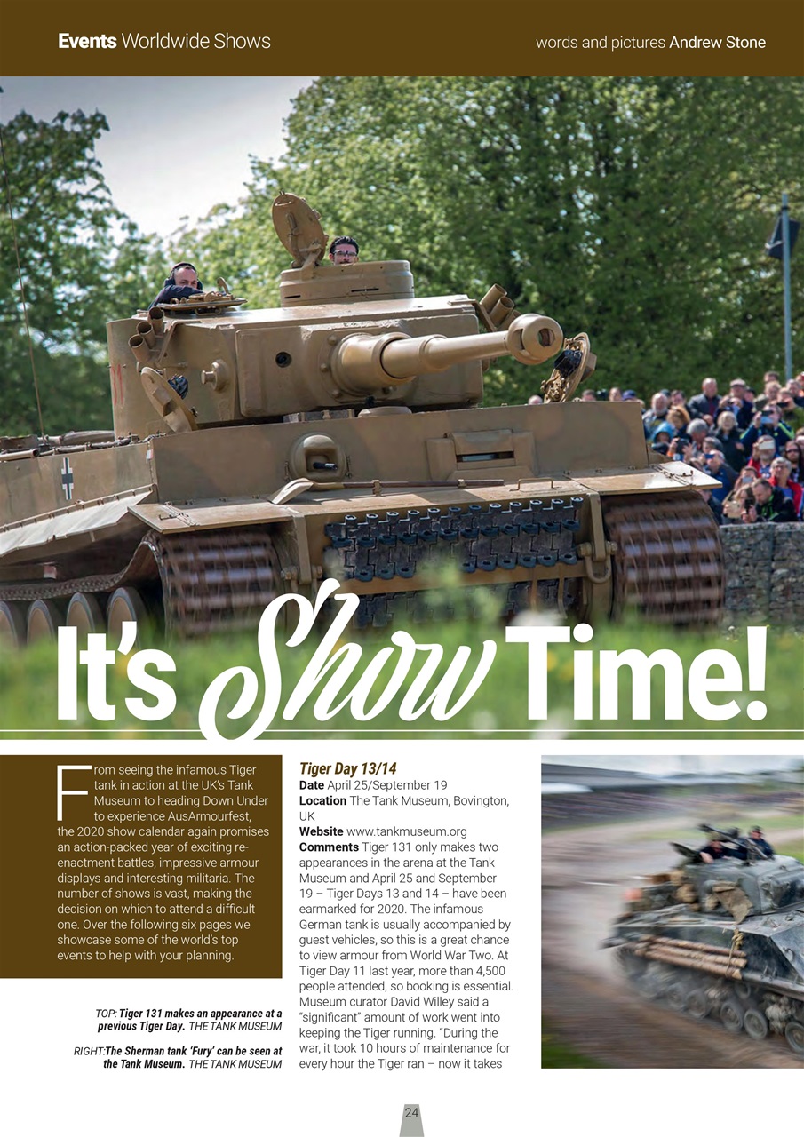 Classic Military Vehicle Preview Pages