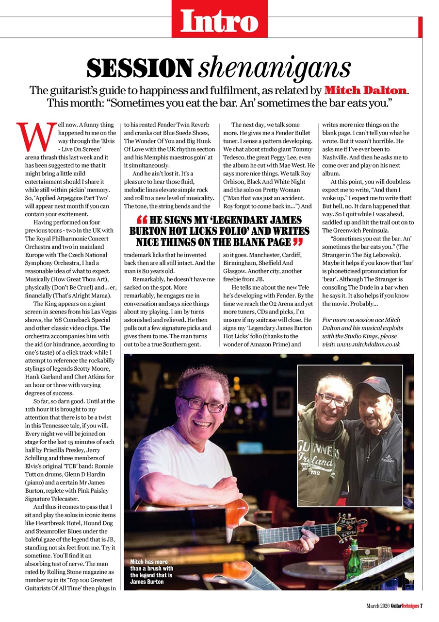 Guitar Techniques Preview Pages