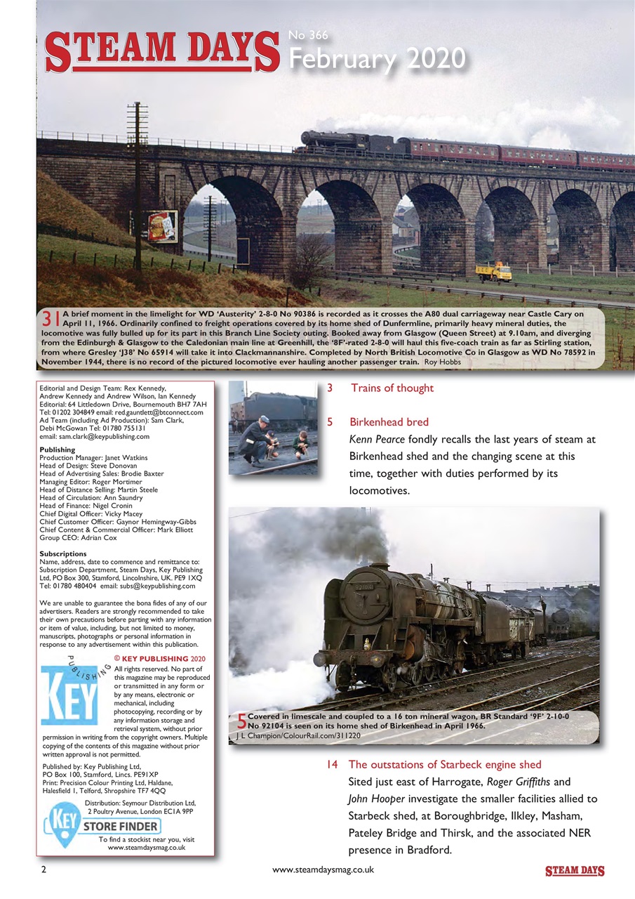 Steam Days Preview Pages