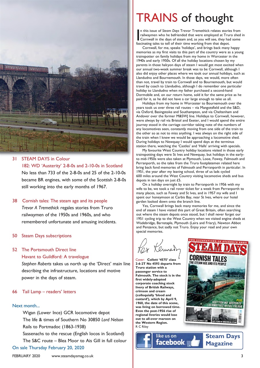 Steam Days Preview Pages