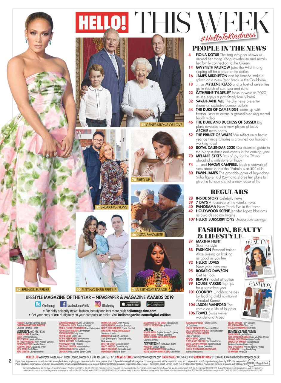 Hello! Magazine Preview Pages