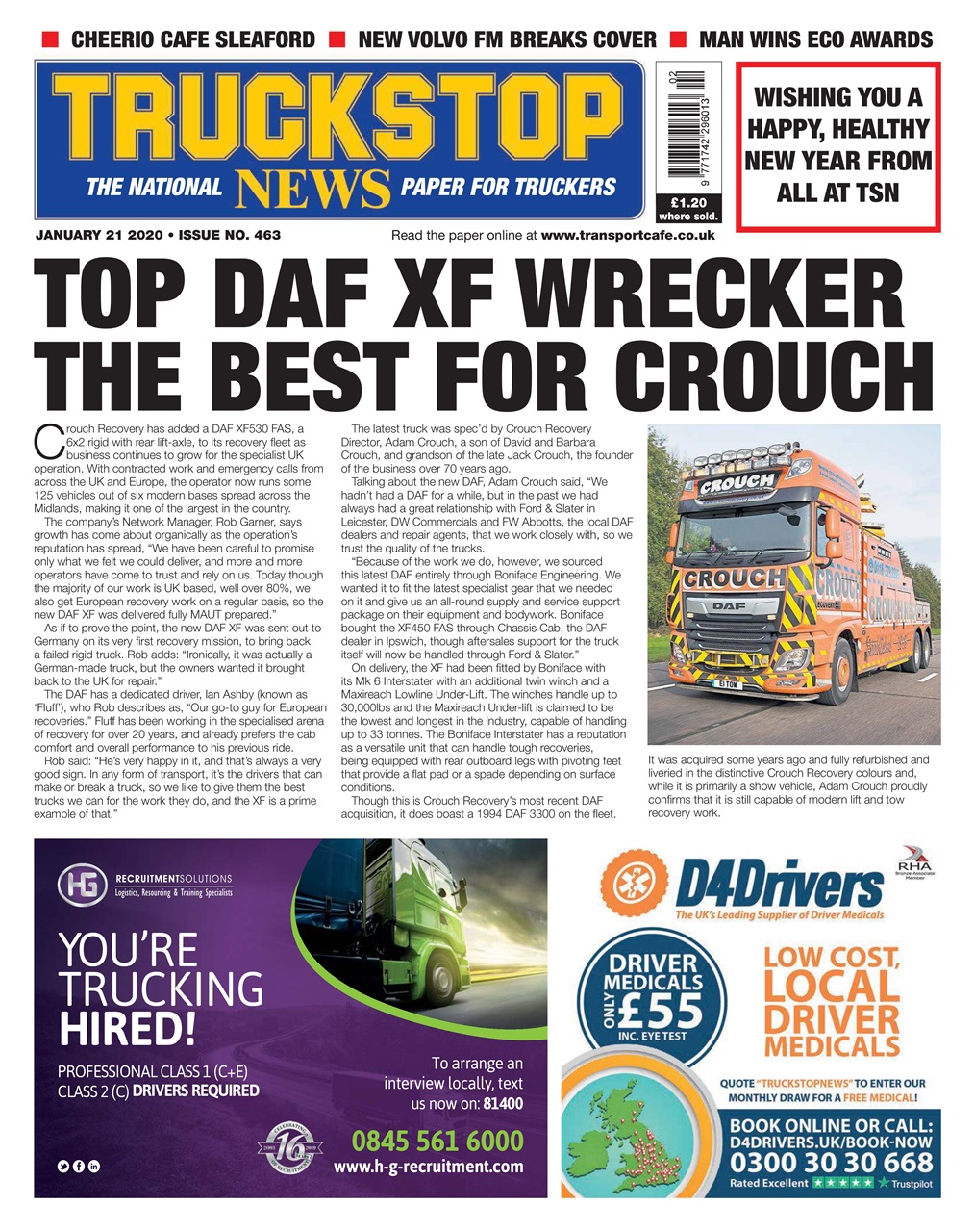 Truckstop News Preview Pages