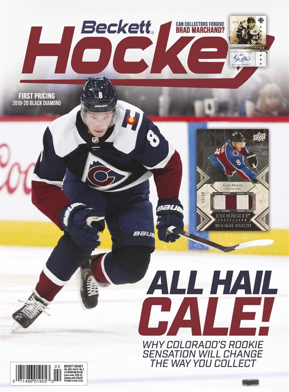 Beckett Hockey Magazine Preview Pages