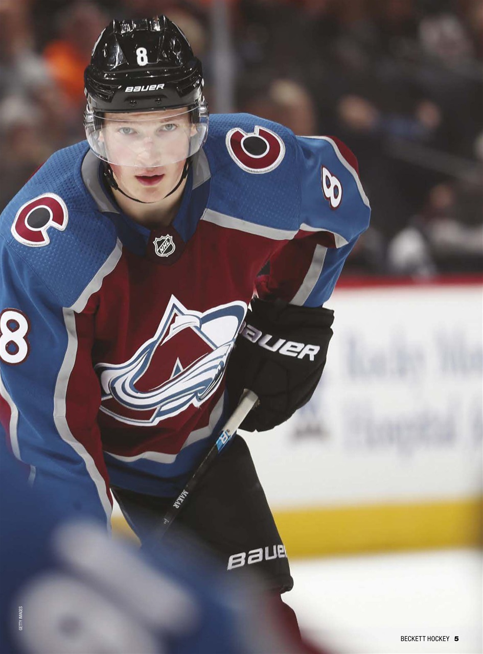 Beckett Hockey Magazine Preview Pages