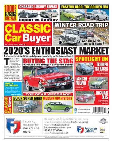 Classic Car Buyer issue 08/01/2020