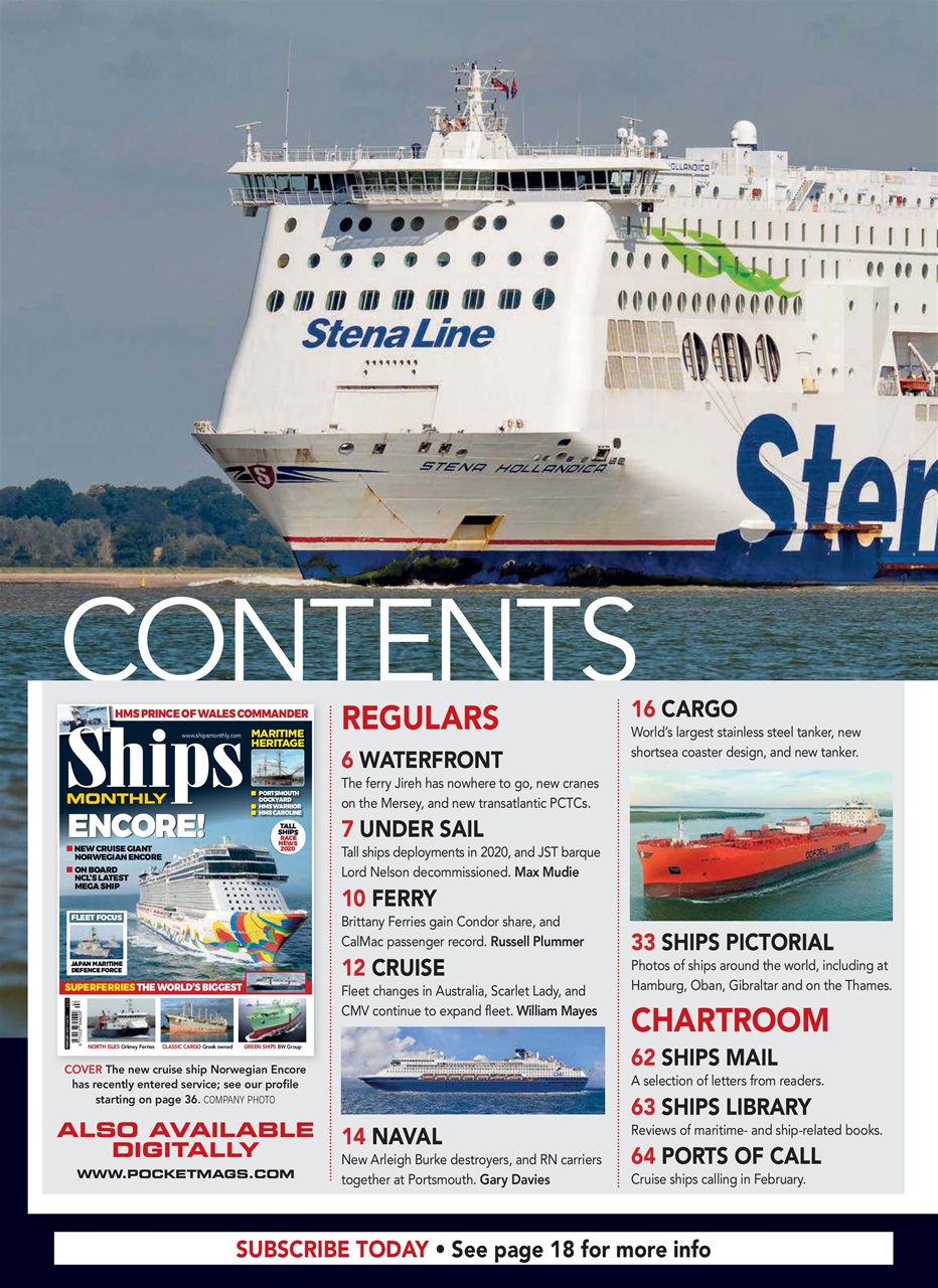 Ships Monthly Preview Pages
