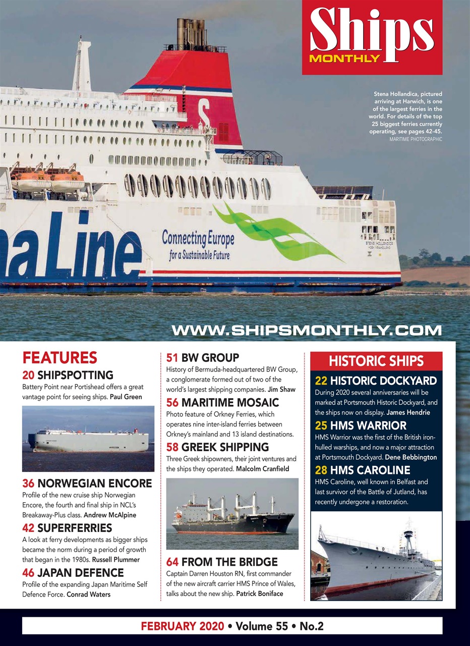 Ships Monthly Preview Pages