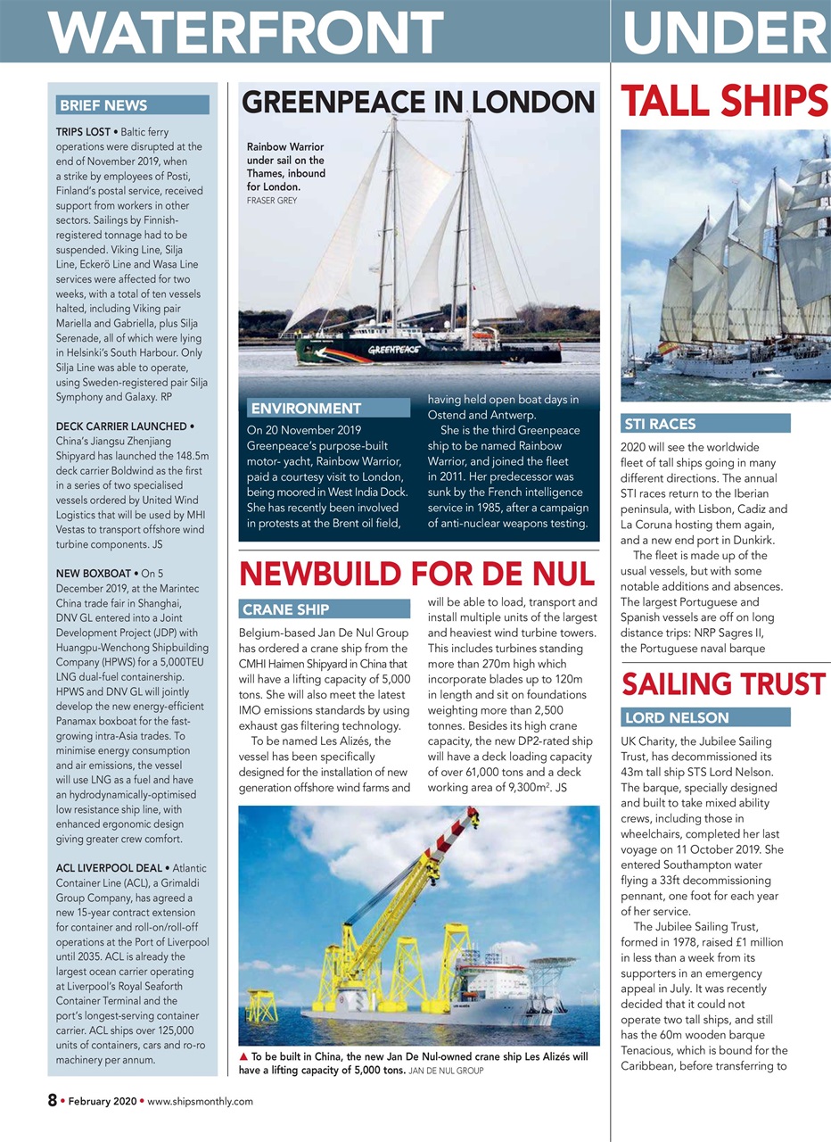 Ships Monthly Preview Pages