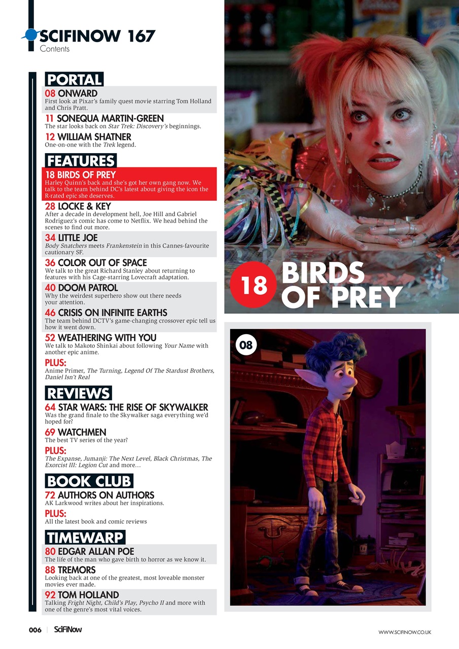 SciFiNow Preview Pages