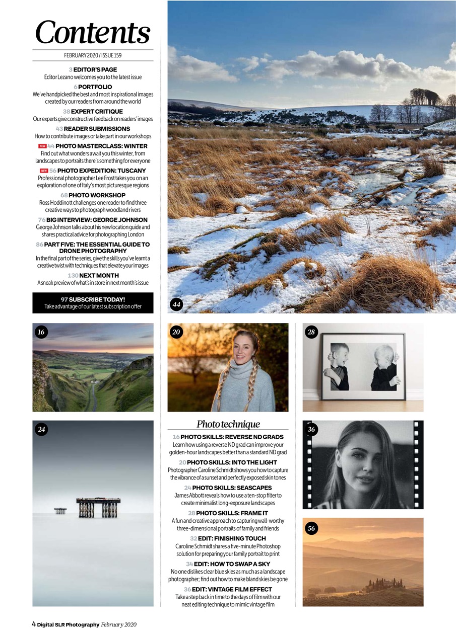 Digital SLR Photography Preview Pages