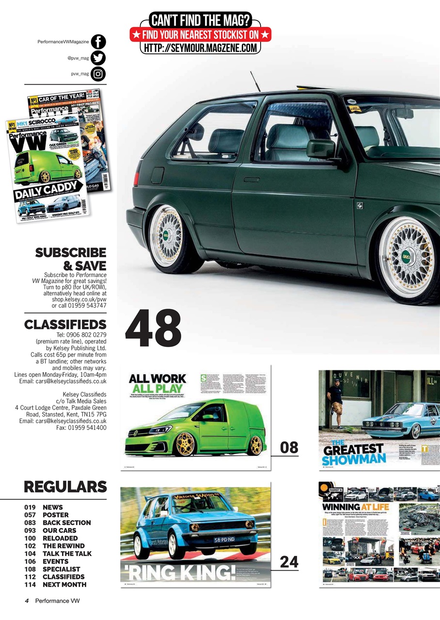 Performance VW Preview Pages